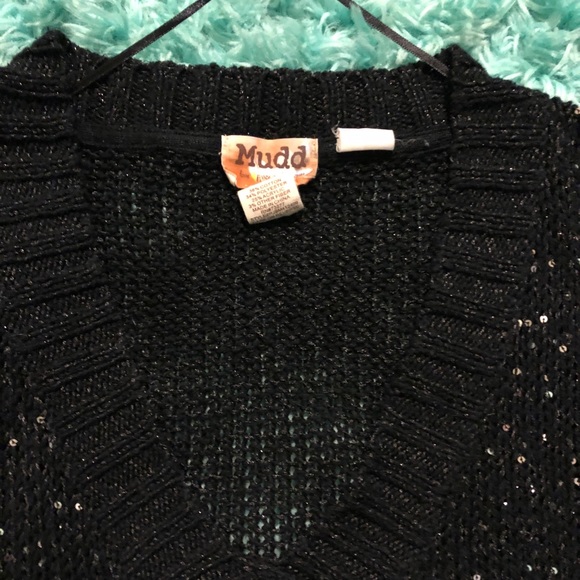Gorgeous Black Sparkly Sweater - Picture 2 of 9